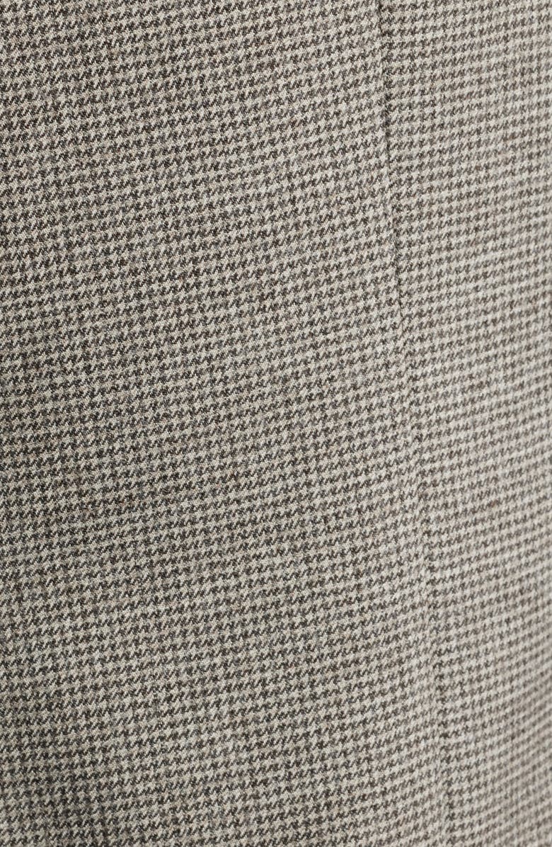 BOSS Hutson Microcheck Stretch Wool Sport Coat, Alternate, color, Grey