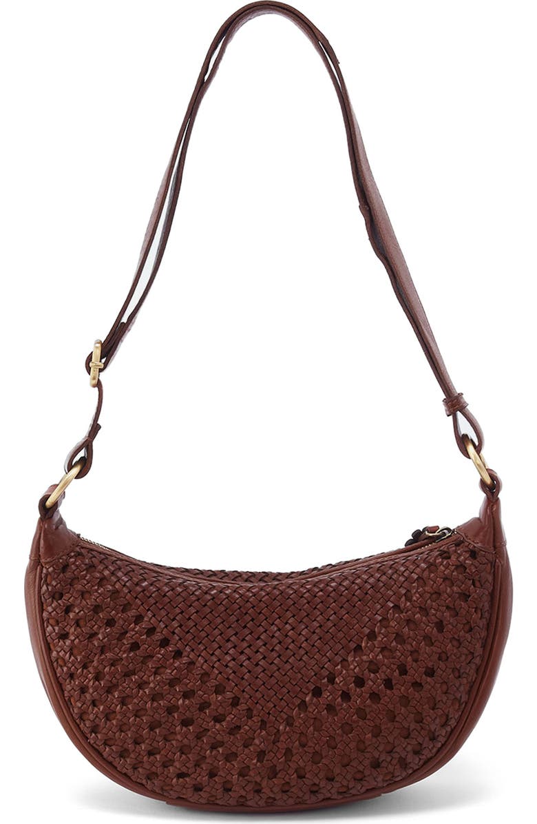 HOBO Hazel Woven Leather Sling Bag, Alternate, color,