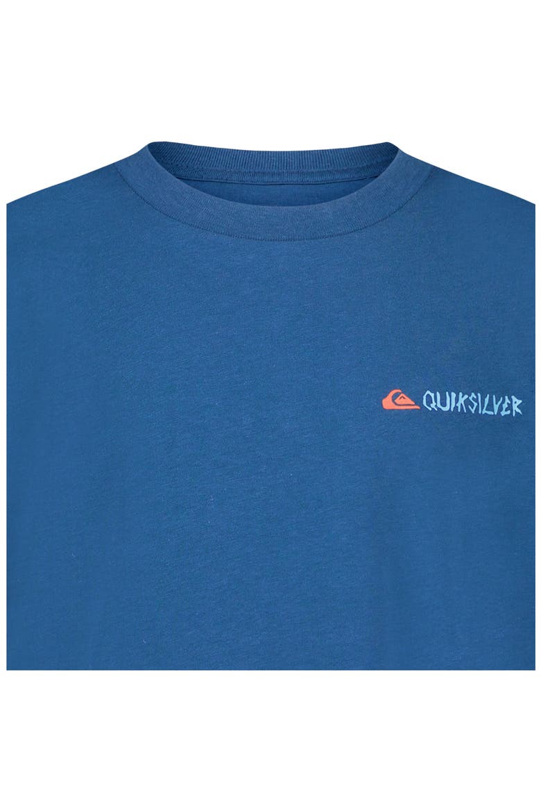 Kids' Surf Snapshot T-Shirt, Alternate, color, BLUE CORAL