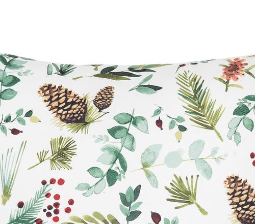 C & F Home C&f Home Jovie Pinecone Lodge Indoor/outdoor Accent Pillow, 18" X 18" In White
