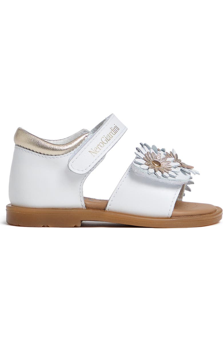NeroGiardini Daisy Sandal, Alternate, color, White