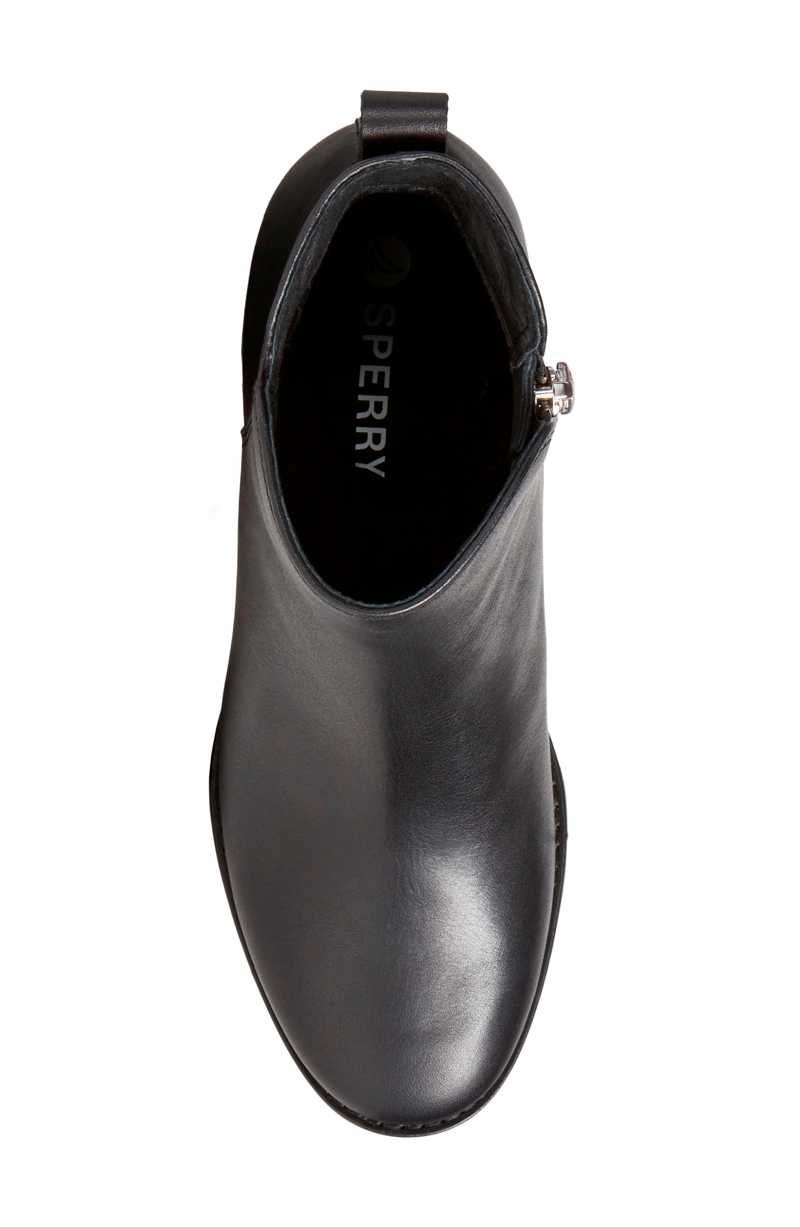 Sperry Seaport Block Heel Bootie, Alternate, color, 