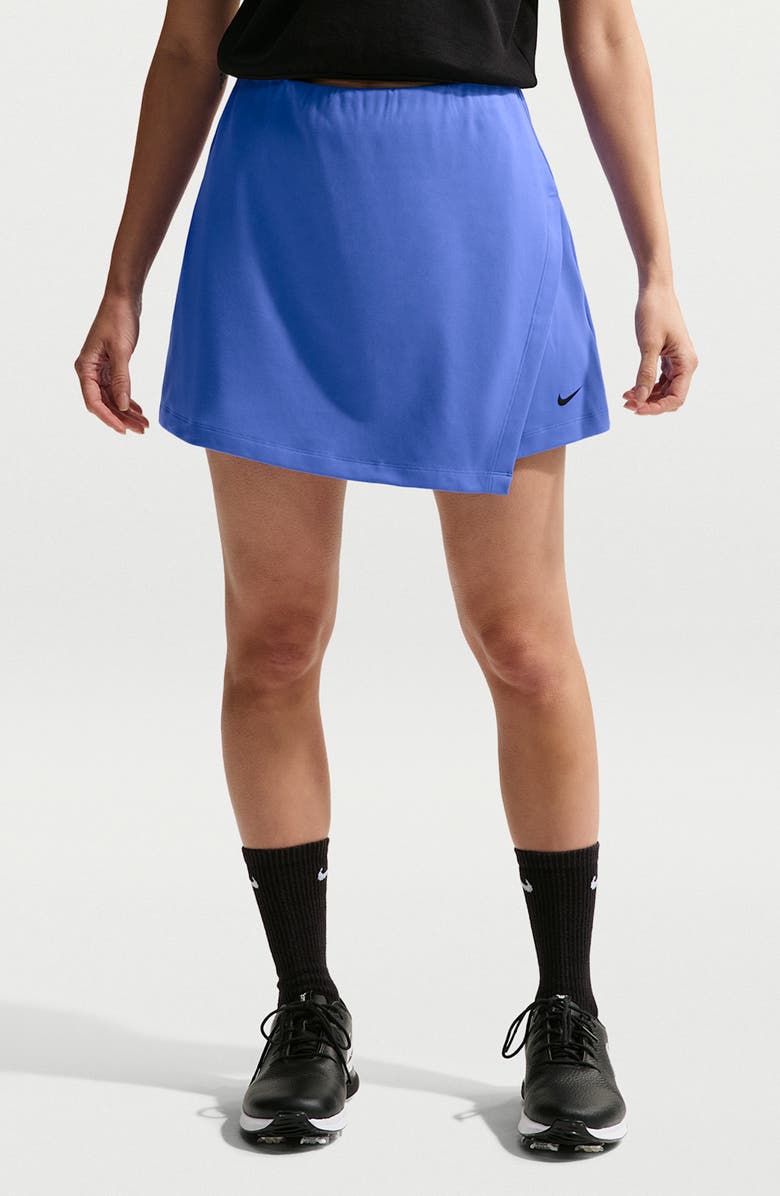 Nike Dri-FIT Golf Skirt, Main, color, Sapphire/Black