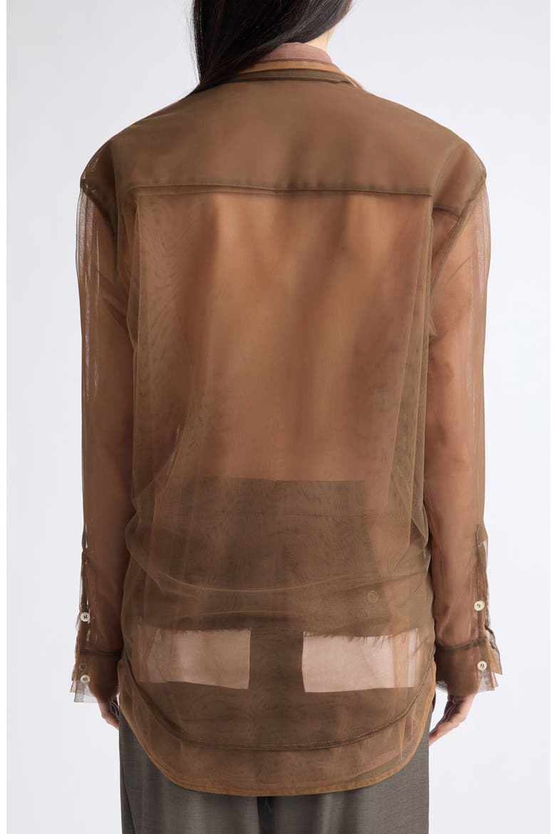 Twist Tulle Triple Shirt, Alternate, color, WOOD TRIPLE TULLE COMBO