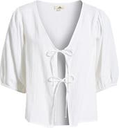 Rip Curl Vibe Surf Tie Front Top