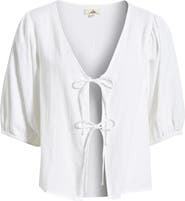 Rip Curl Vibe Surf Tie Front Top