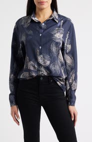 NIKKI LUND Chiara Button-Up Shirt