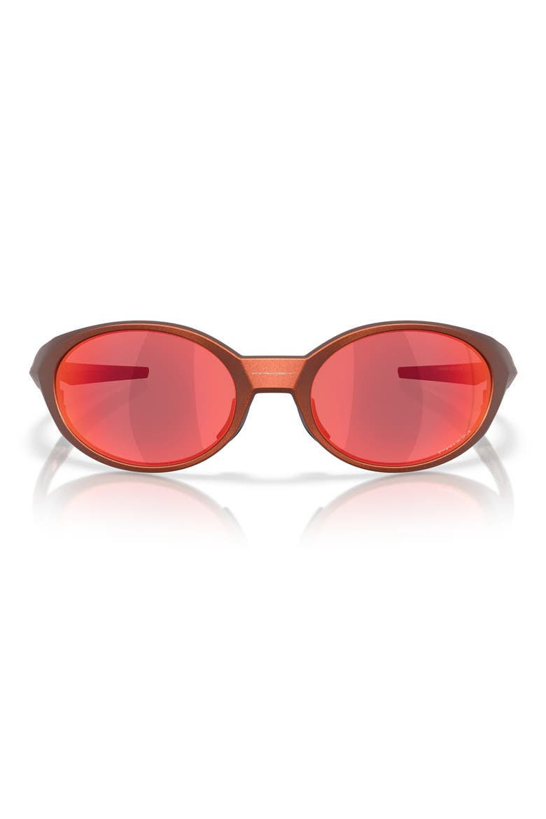 Eyejacket Redux 58mm Rectangular Sunglasses, Main, color, FIRE ORANGE / PRIZM