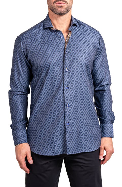 Einstein Ascension Contemporary Fit Button-Up Shirt