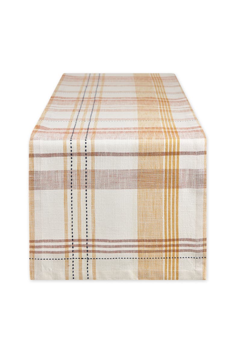 Veranda Plaid Table Runner, Main, color, Veranda
