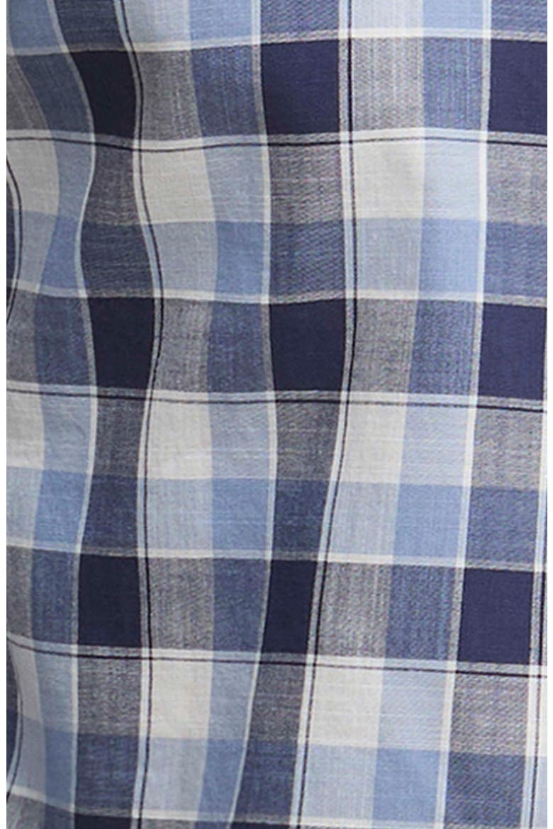 Harwood Gingham Tailored Fit Button Down Shirt, Alternate, color, BLUE