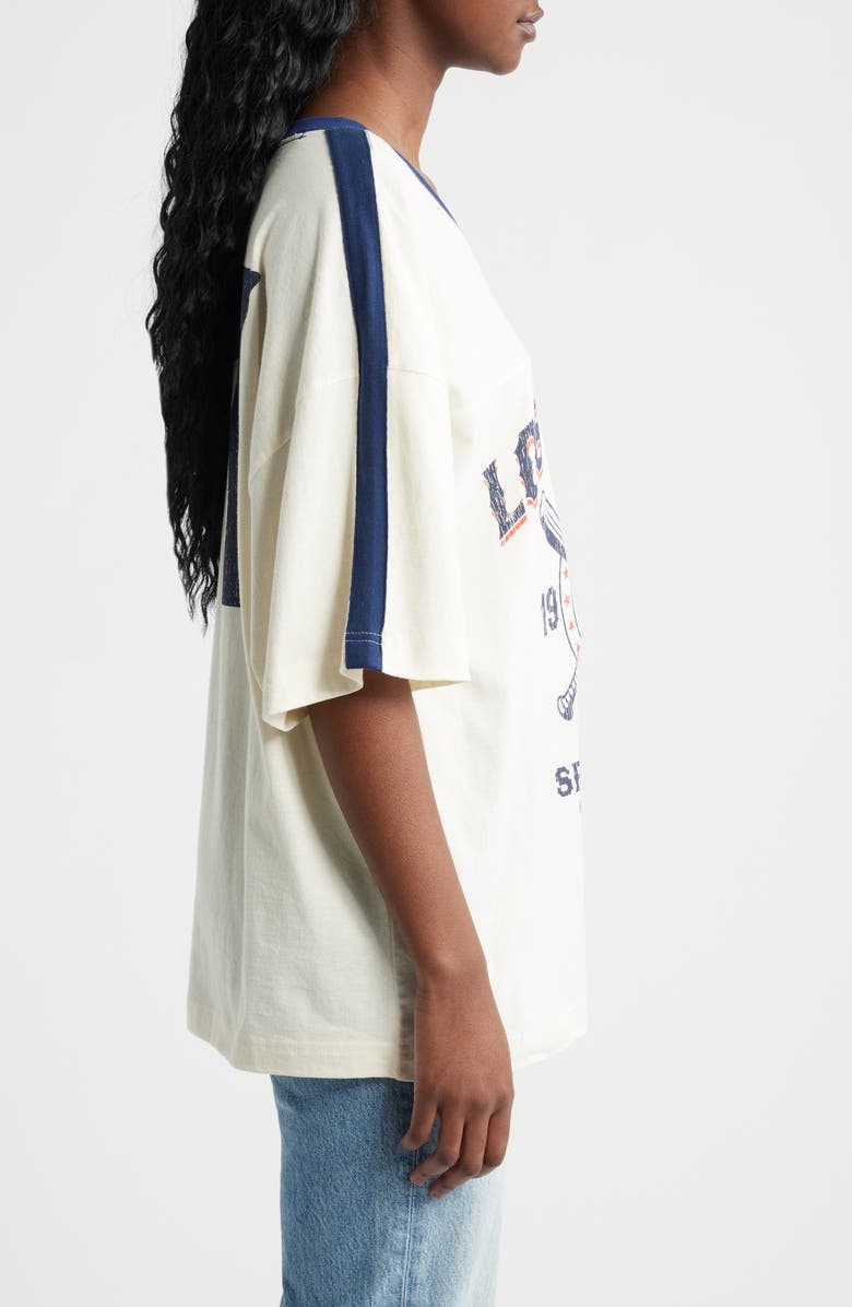 GOLDEN HOUR LA Sports Club 81 Graphic T-Shirt, Alternate, color, Marshmallow