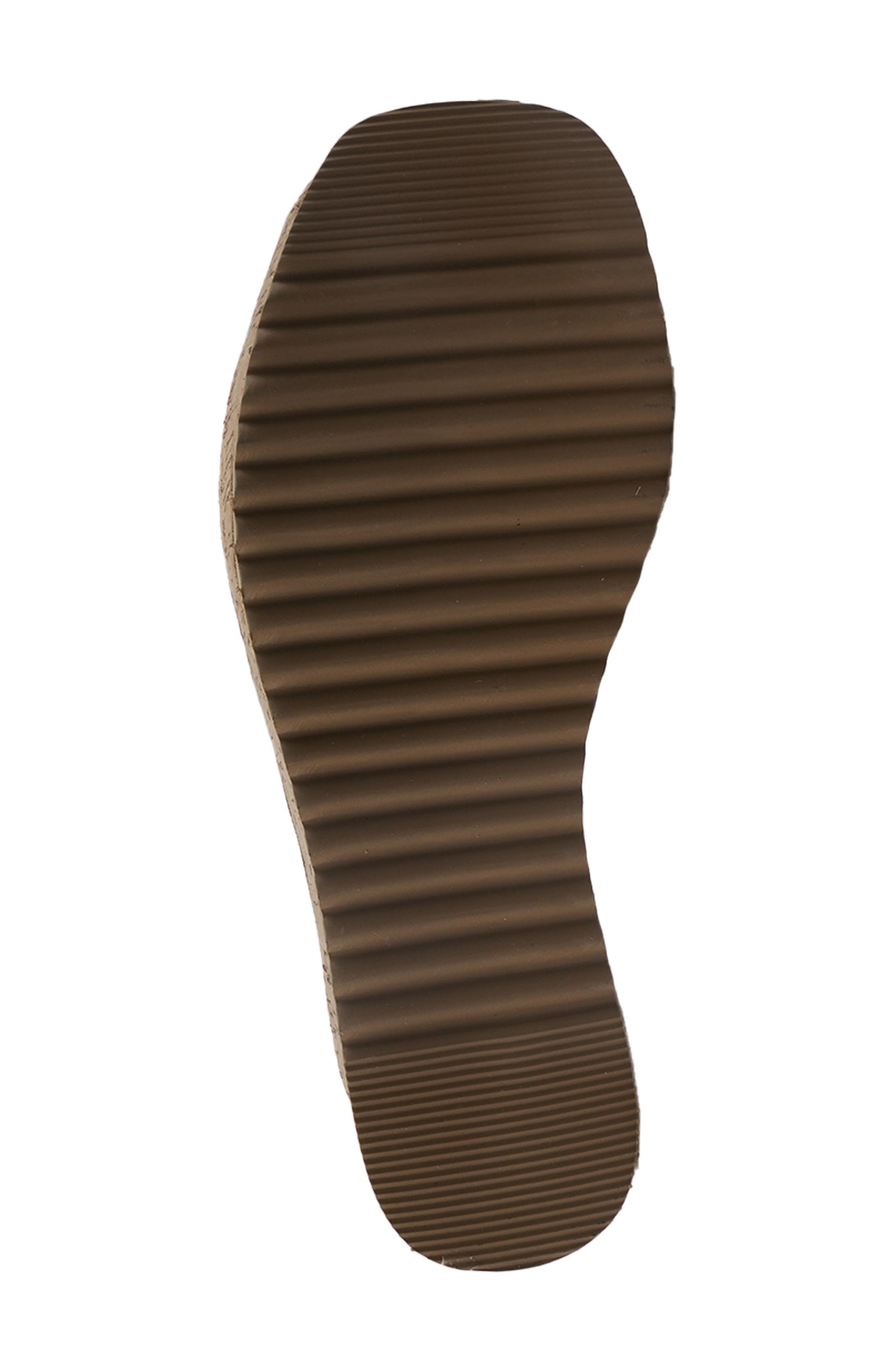 National Comfort Maxinne Platform Wedge Sandal, Alternate, color, Black Leather