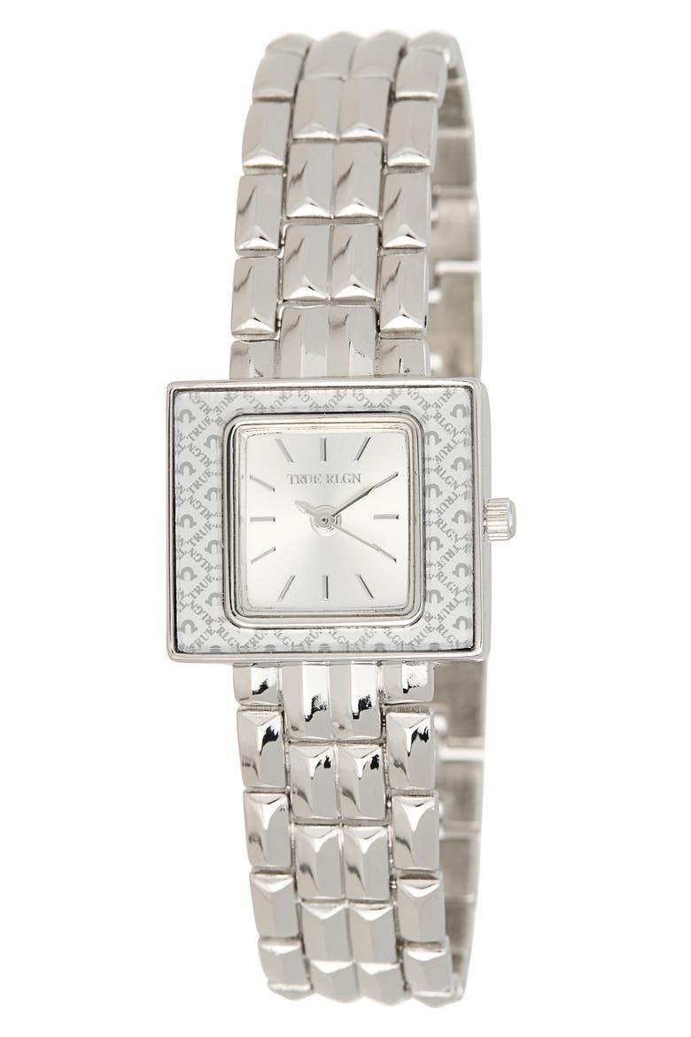 Bracelet Watch, 24mm, Main, color, SILVER