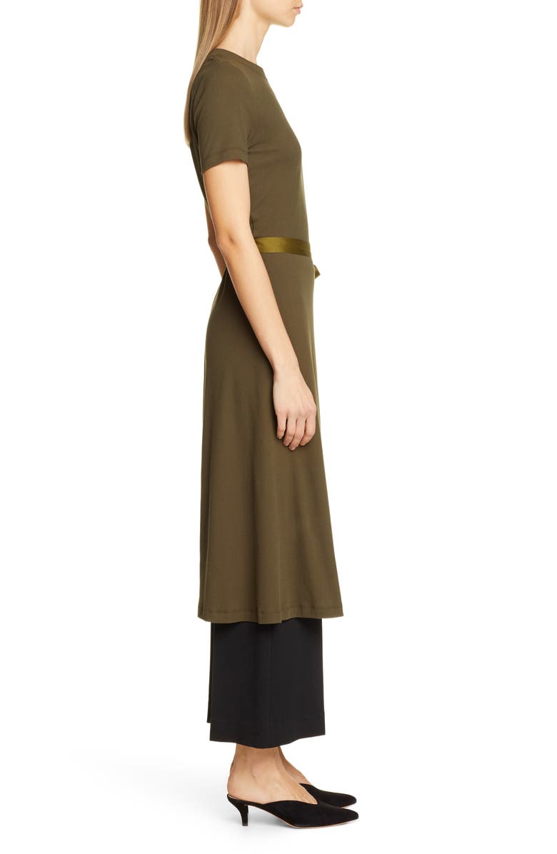 Rosetta Getty Apron Wrap Tee, Alternate, color,