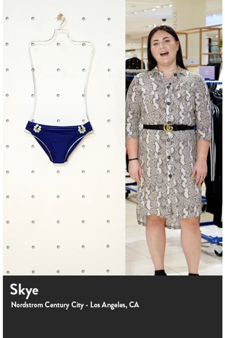 Bijou Solid Hipster Bikini Bottoms video