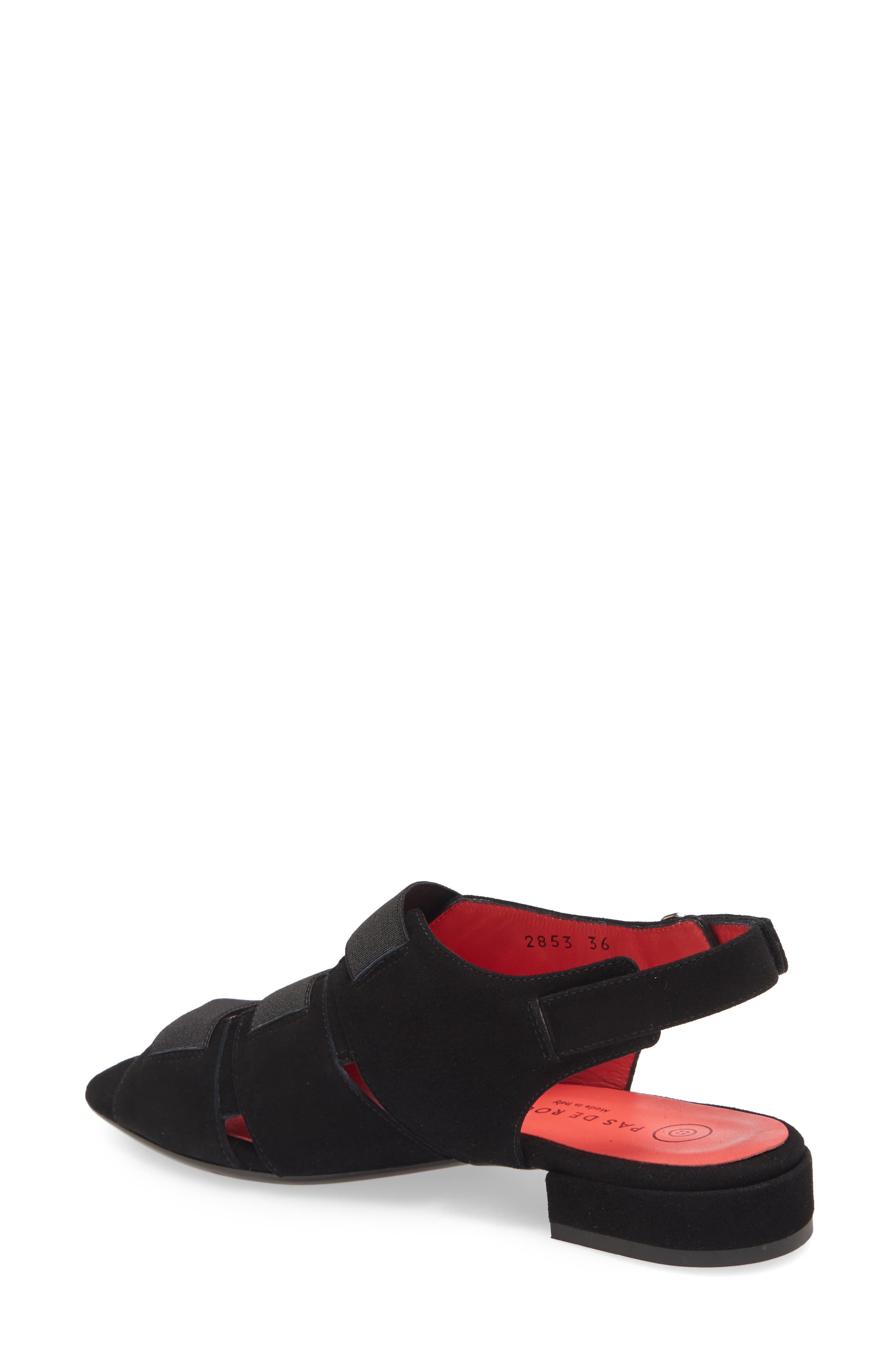 Pas de Rouge Fleur Sandal, Alternate, color, 