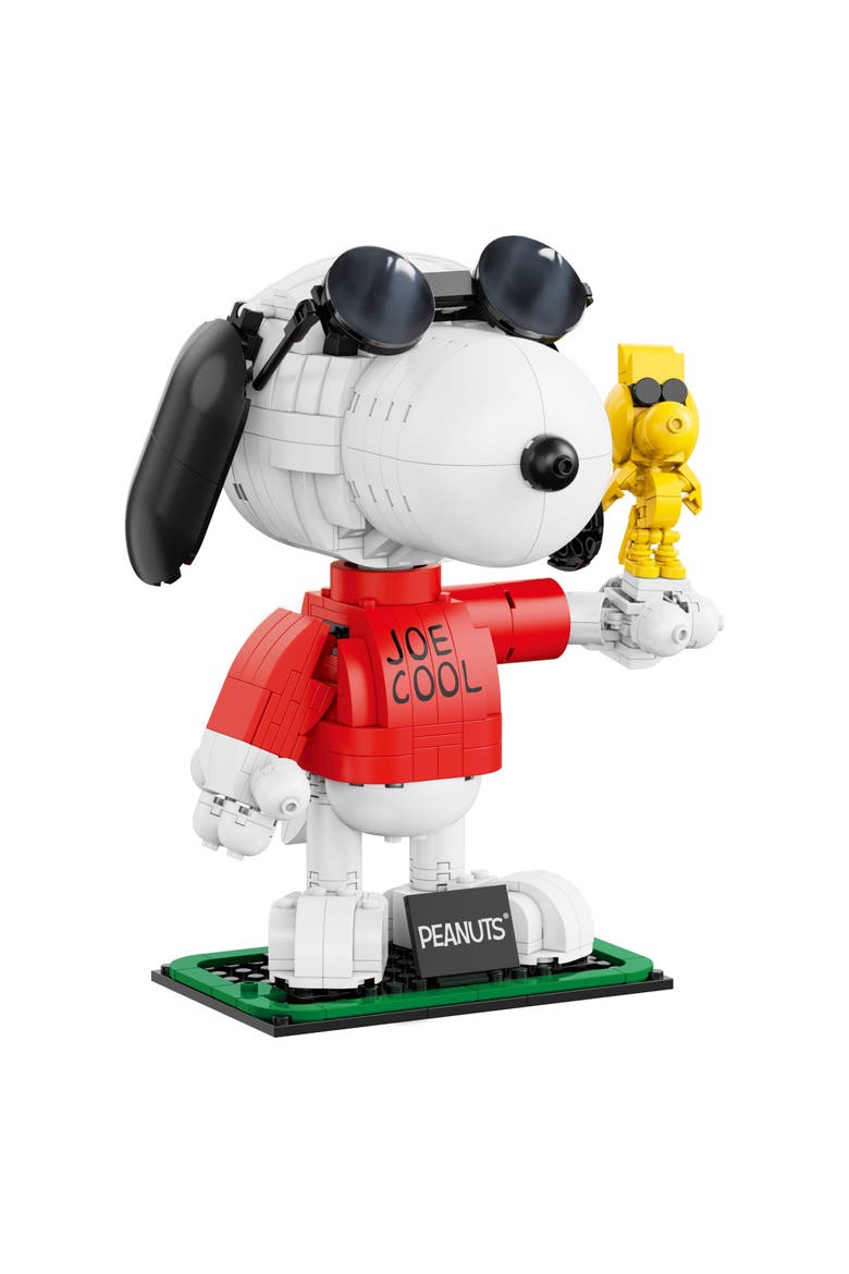 Peanuts Joe Cool Building Set, Alternate, color, Red