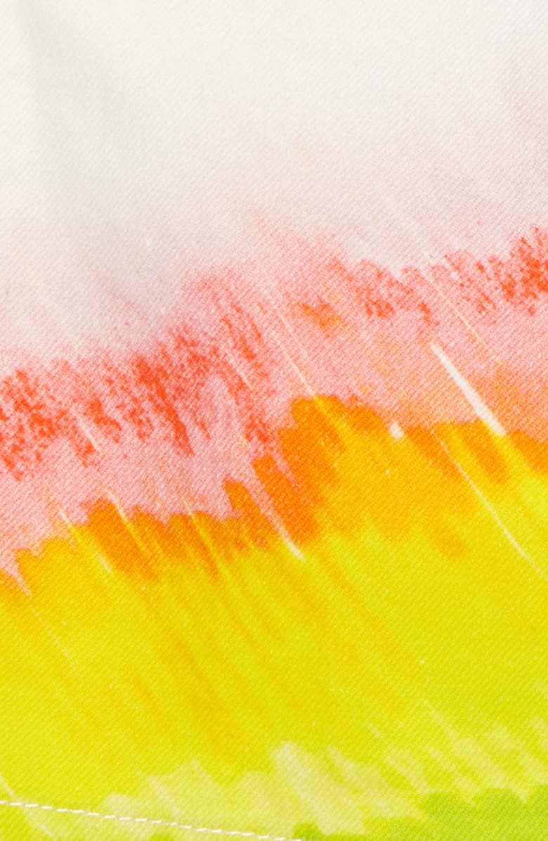 Stella McCartney Kids Kids' Rainbow Denim Shorts, Alternate, color, 