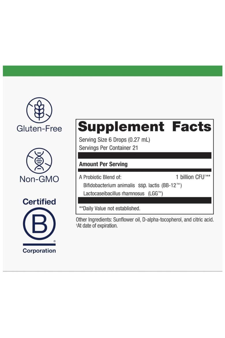 UltraFlora Baby Probiotic Digestive Support Drop, Alternate, color, None