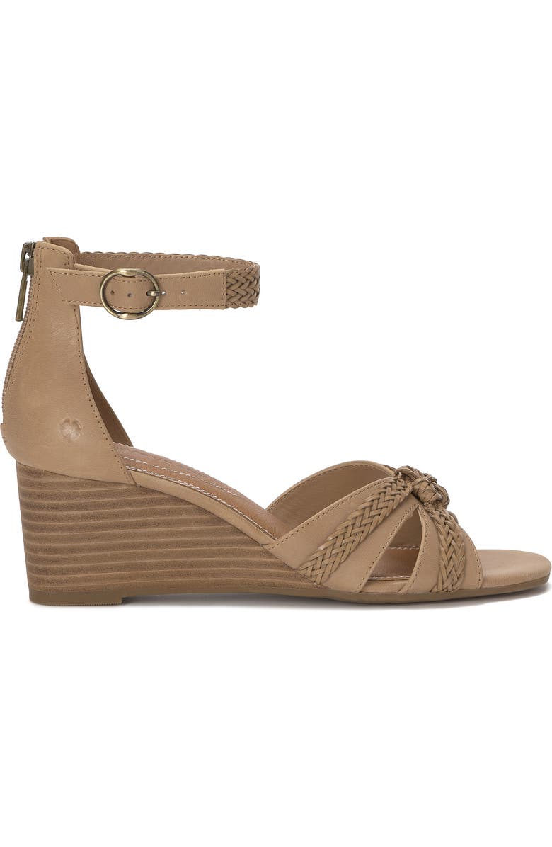Lucky Brand Jaelah Wedge Sandal, Alternate, color, Cortado Sumhaz