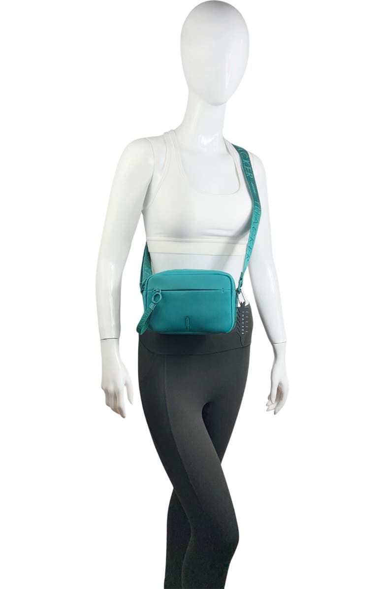 Thacker Ella Phone Zip Crossbody Bag, Alternate, color, Teal