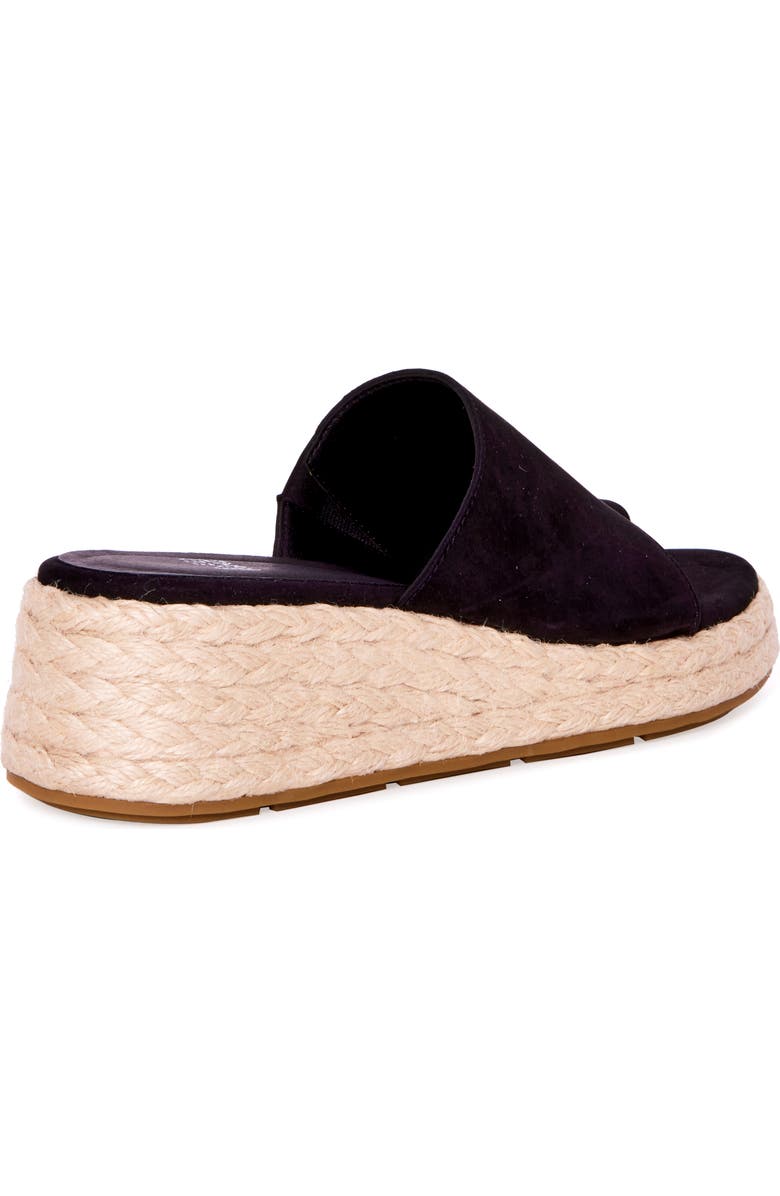 Eileen Fisher Tarry Toe Loop Espadrille Wedge Slide Sandal, Alternate, color,