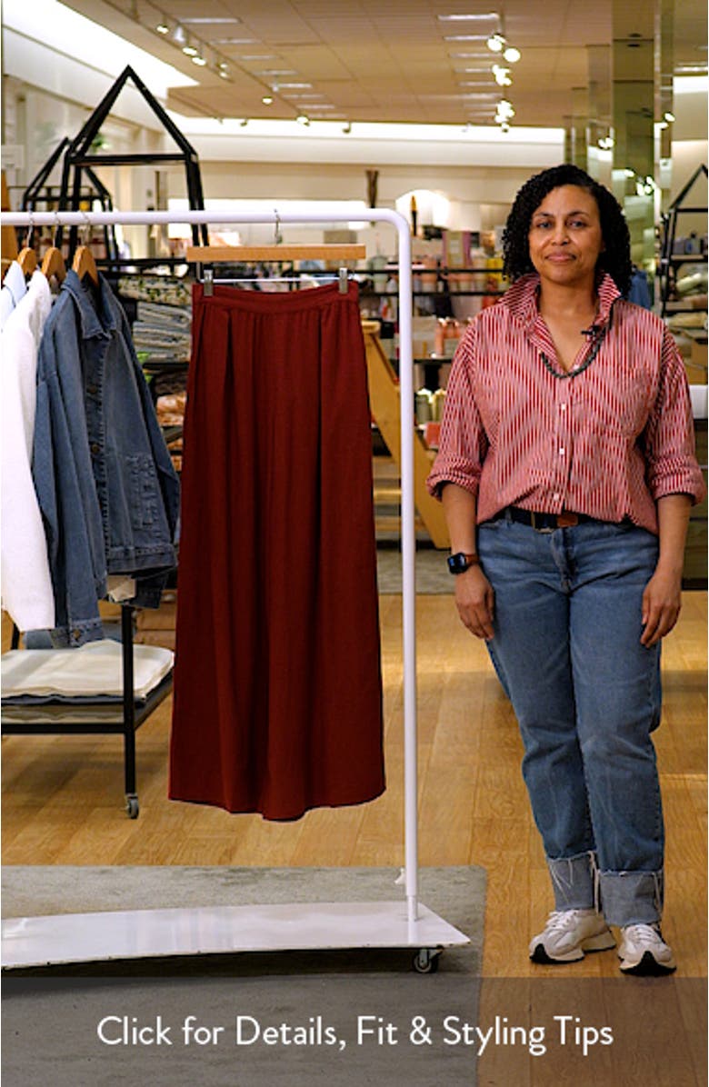 Jerrow Linen Blend Wide Leg Pants, sales video thumbnail