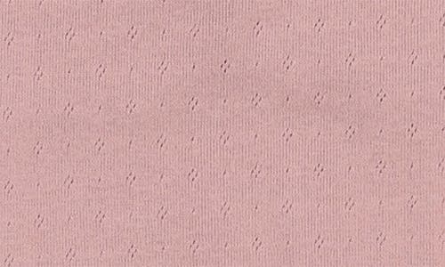 Maniere Manière Simple Pointelle Footie In Neutral