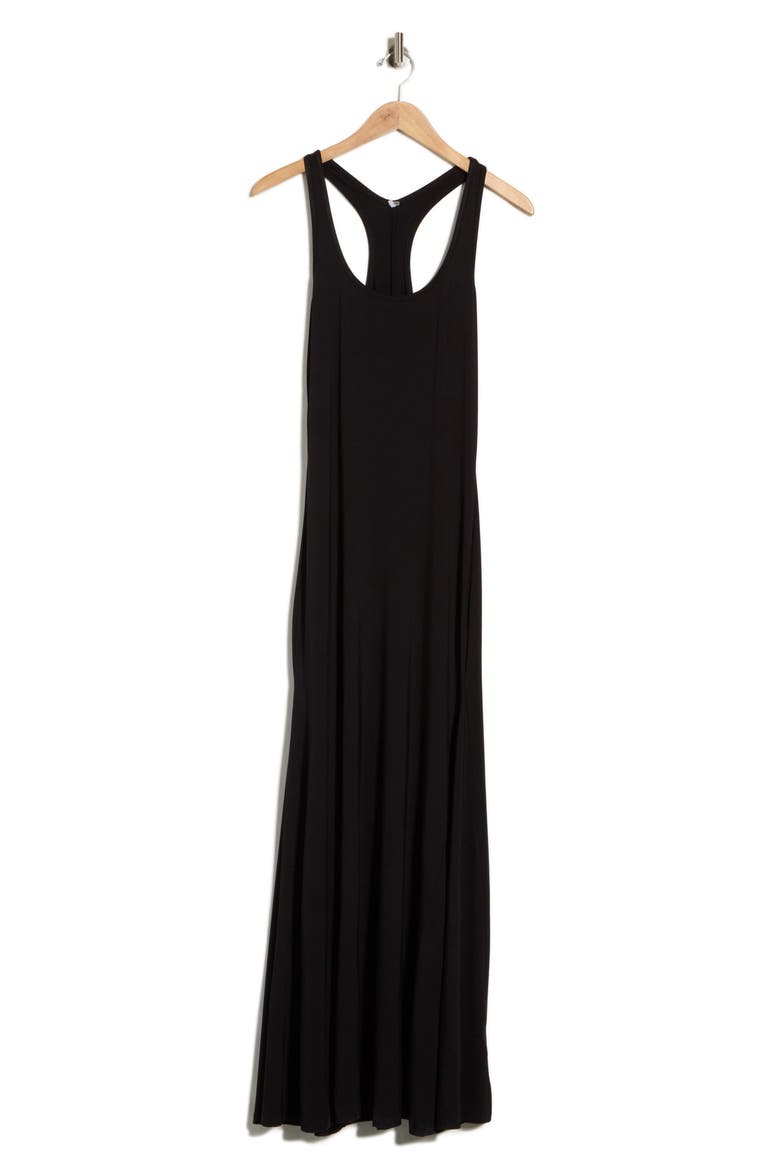 Wander Maxi Dress, Alternate, color, BLACK SOLID