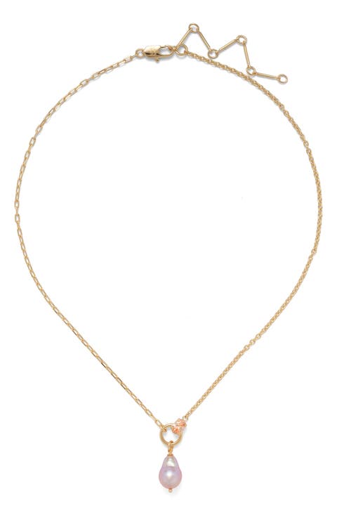 Luella Cultured Pearl Pendant Necklace