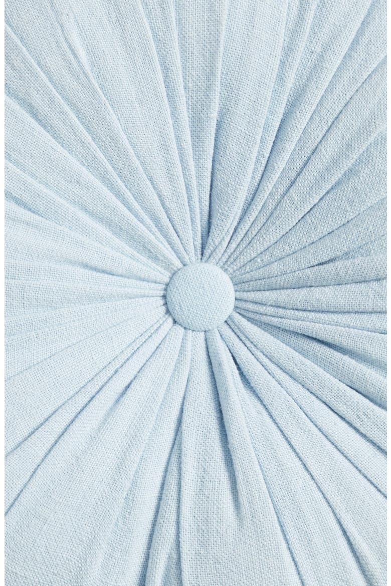 Washed Linen Accent Pillow, Alternate, color, BLUE SUBDUED