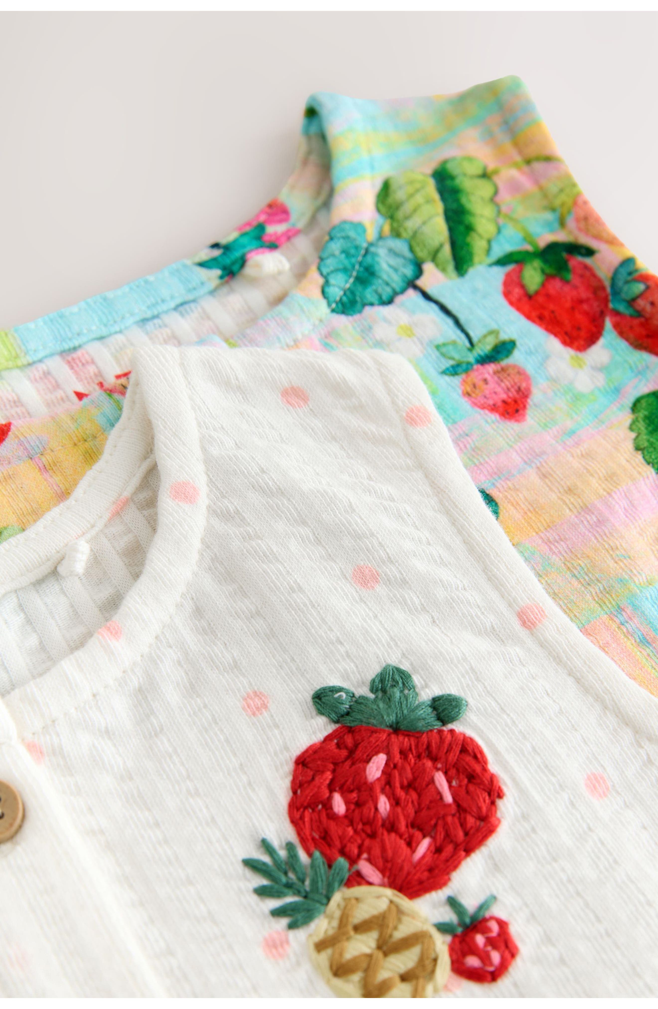 NEXT Kids' Cotton Tanks & Shorts Assorted 4-Pack — фото 3