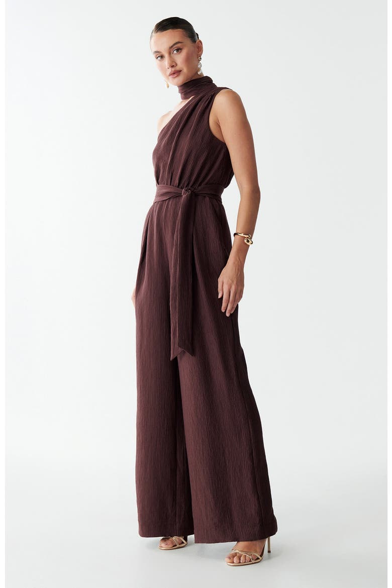 Vera Jumpsuit, Alternate, color, Chocolate