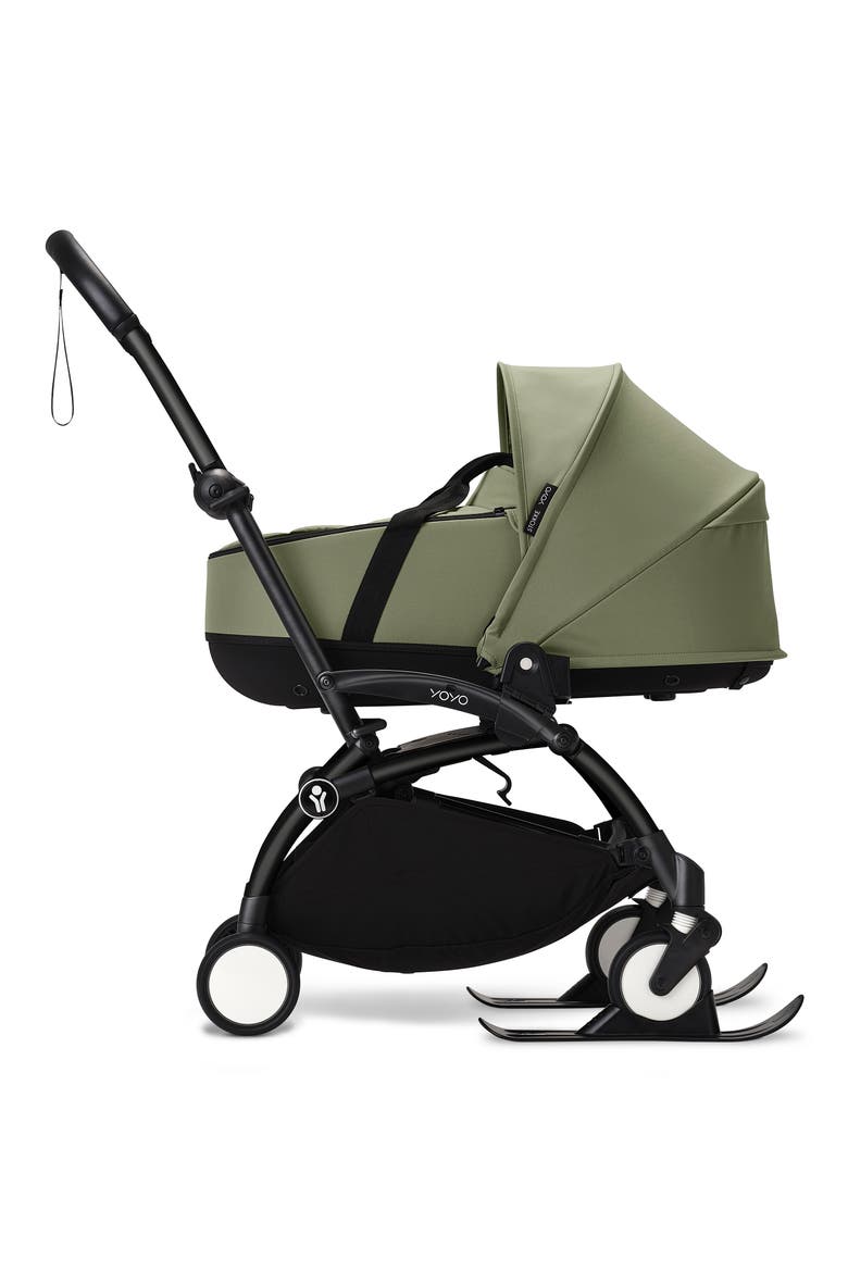 YOYO Stroller Skis, Alternate, color, BLACK