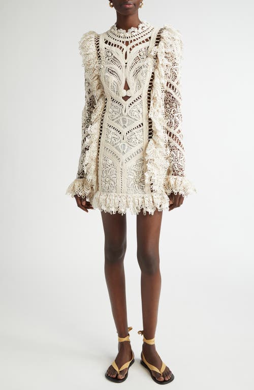 Zimmermann Illuminate Cornelli Mini Dress