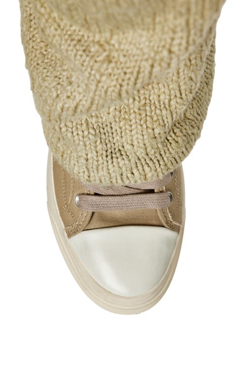 R13 R13 KURT LEG WARMER HIGH TOP SNEAKER 