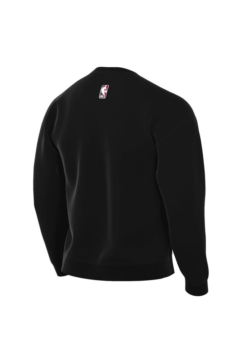 Men's Jordan Brand Black Milwaukee Bucks Statement Edition Sweatshirt, Alternate, color, Black