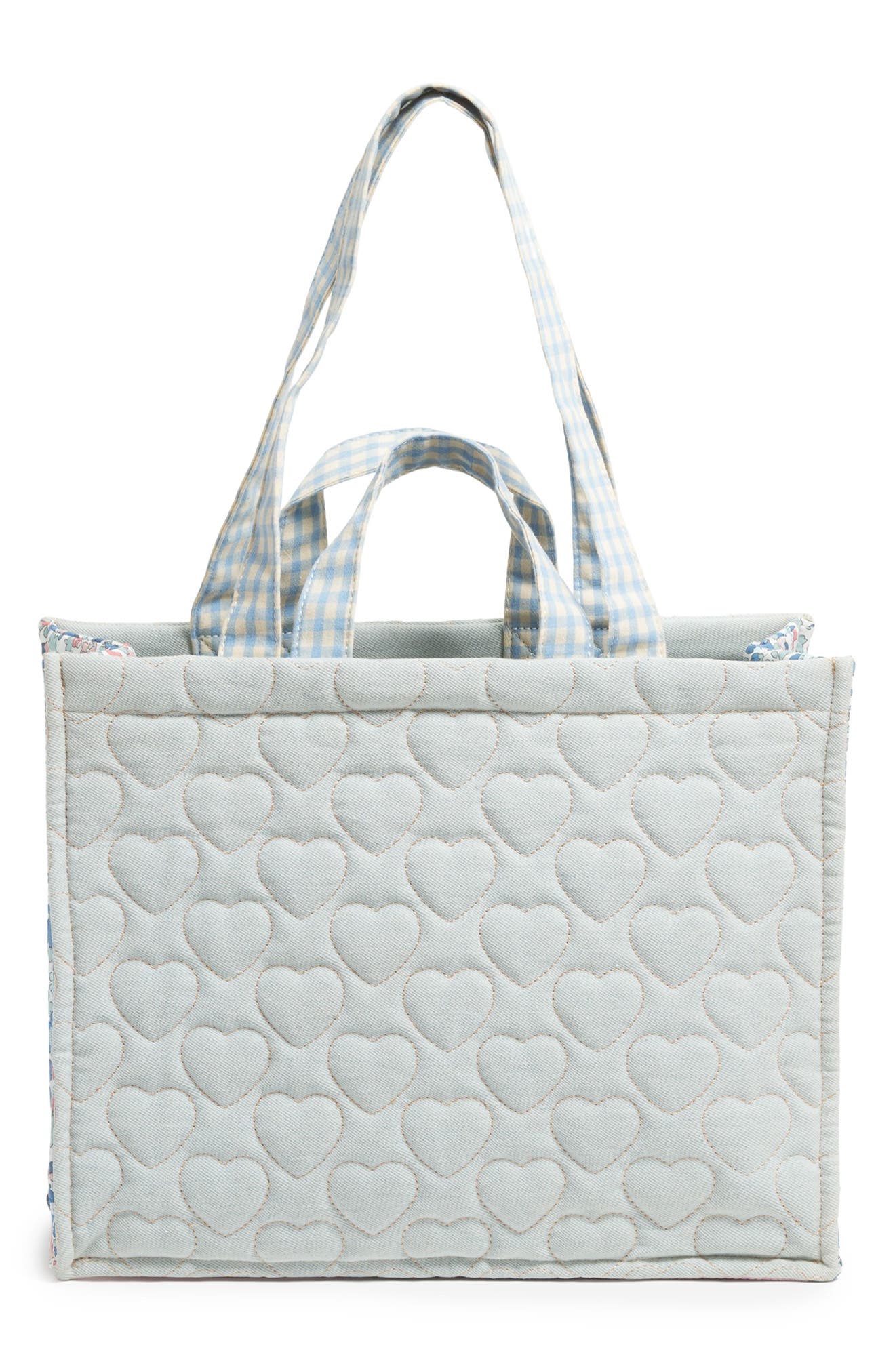Stoney Clover Lane x Liberty Quilted Cotton Open Tote, Main, color, Michelle
