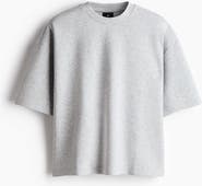 H&M Oversized Fit Scuba Knit T-shirt