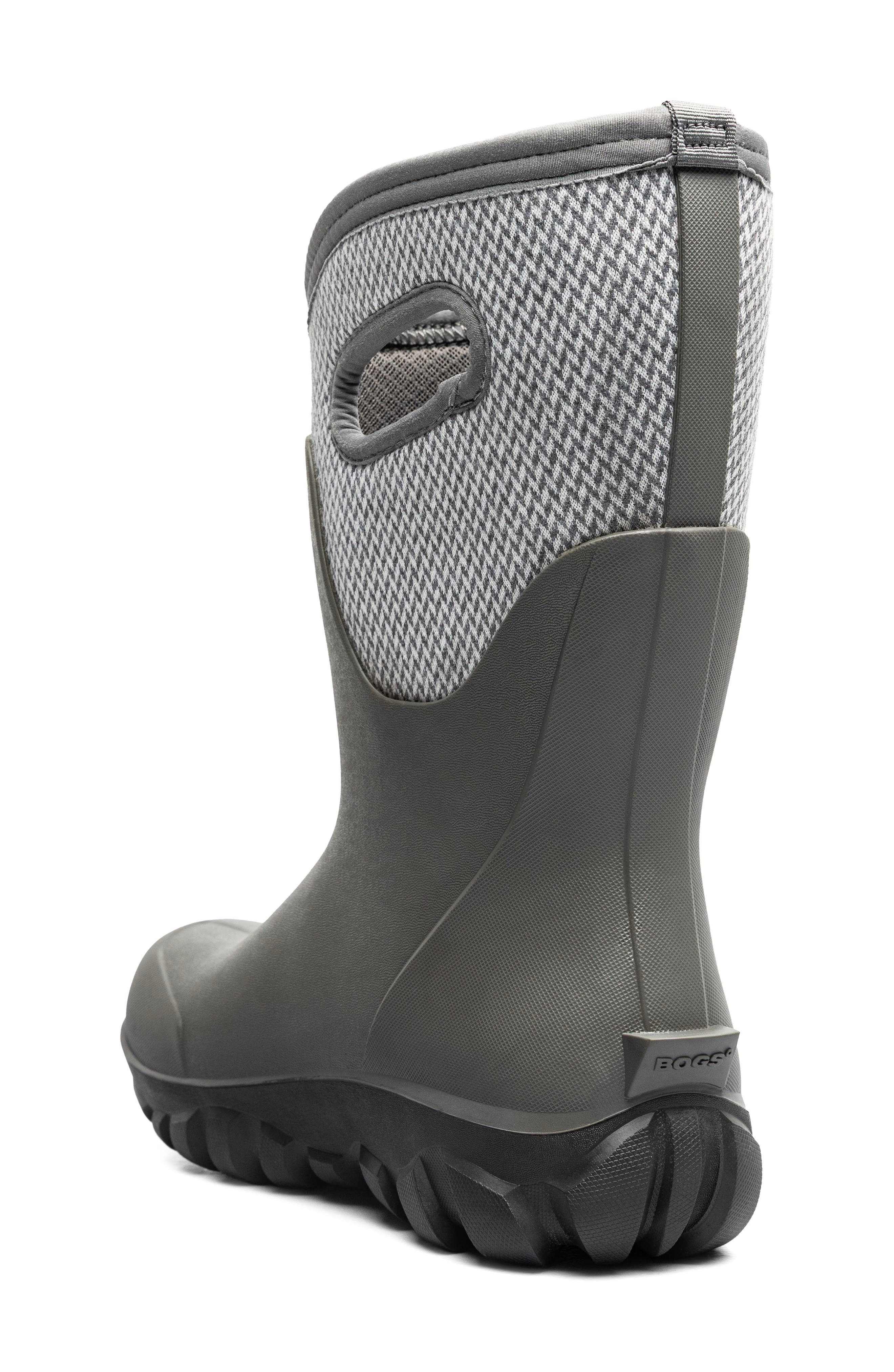 Classic Seamless Mid Waterproof Boot, Alternate, color, GRAY MULTI