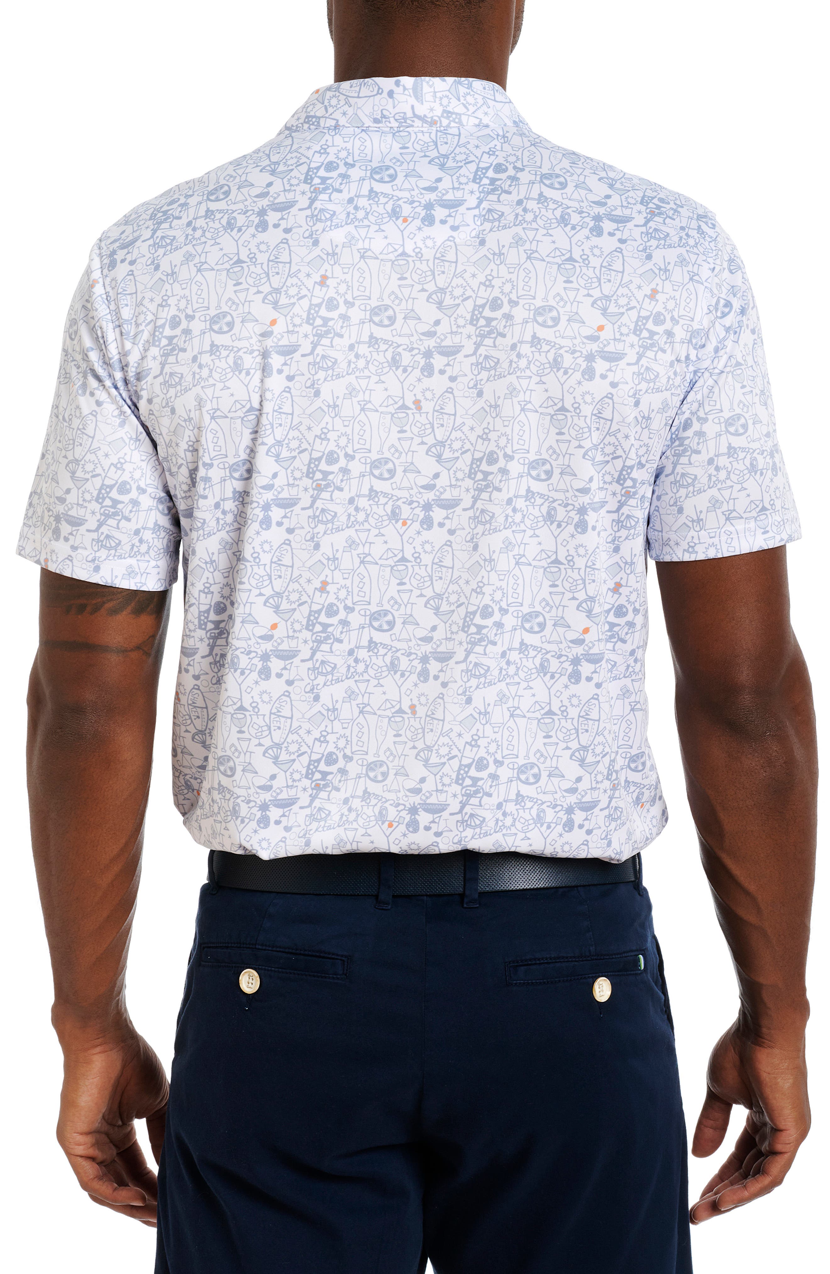 Robert Graham Beach Club Print Golf Polo (Men) | Nordstrom