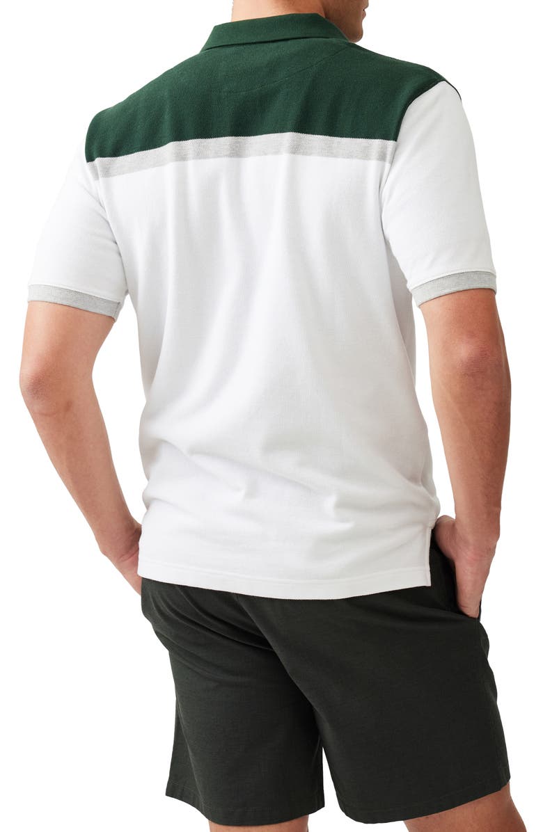 Rodd & Gunn Whitby Colorblock Piqué Knit Polo, Alternate, color, 