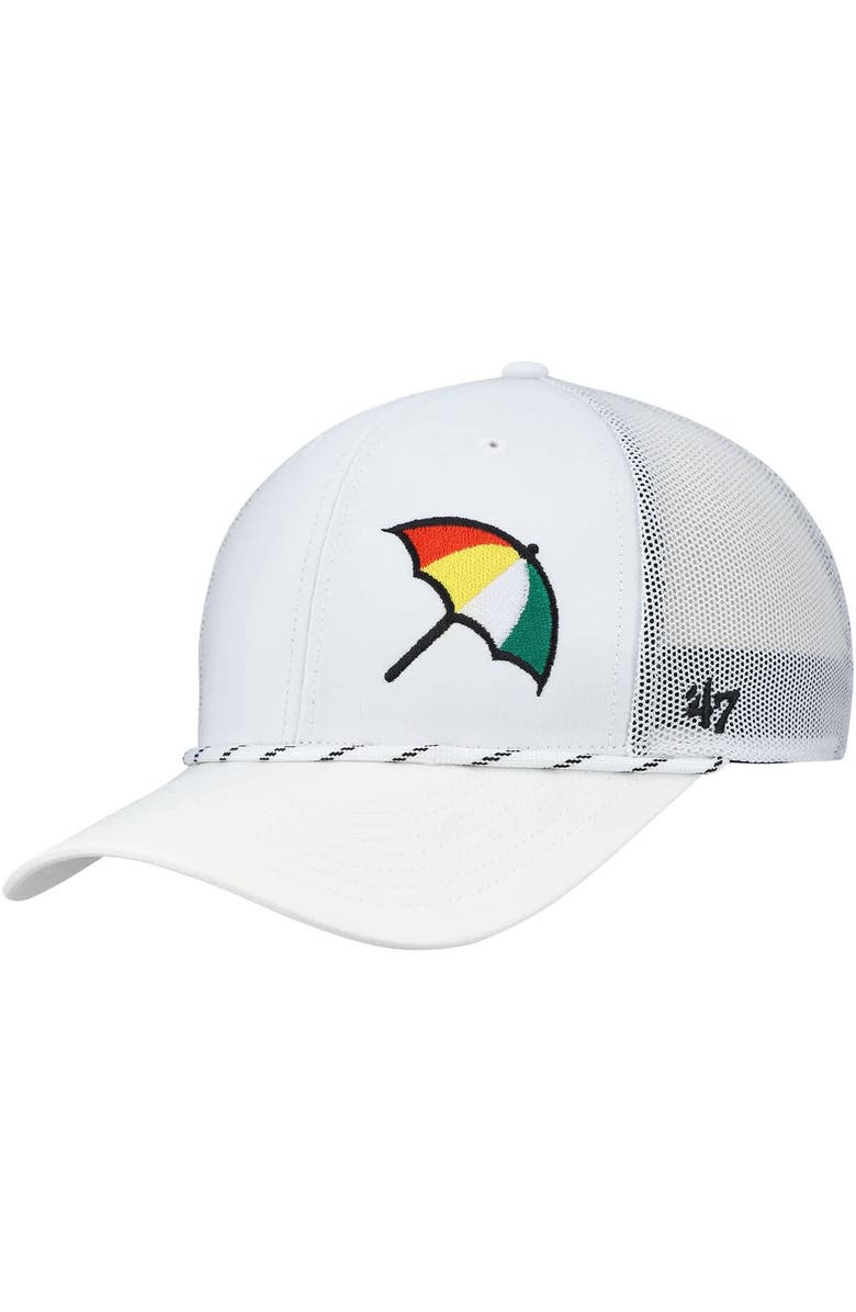 '47 Men's '47  White Arnold Palmer Invitational Roscoe Adjustable Hitch Hat, Main, color, 