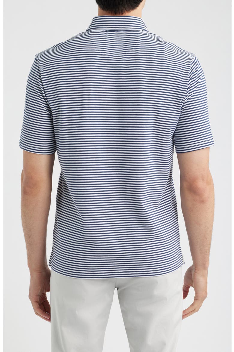 Jacks Stripe Hangin' Out Pocket Polo, Alternate, color, WAKE