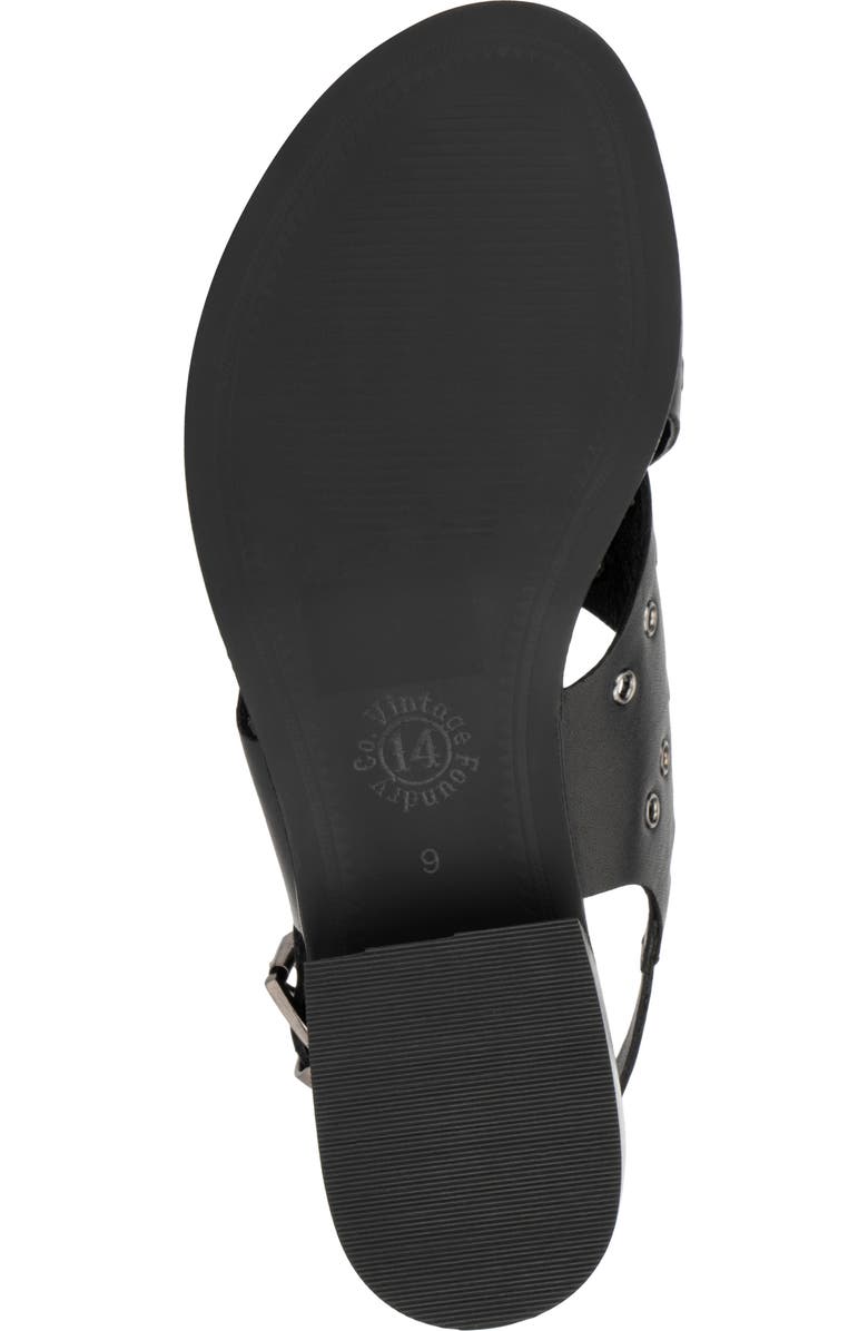 VINTAGE FOUNDRY Carmine Leather Grommet Sandal, Alternate, color,