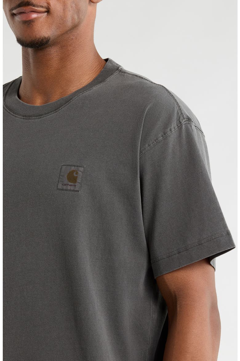 Men's Nelson Oversize Logo Patch T-Shirt, Alternate, color, BLACK (GAR