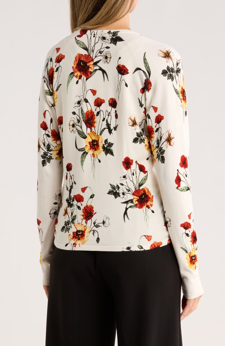 DR2 by Daniel Rainn Tie Front Sweater, Alternate, color, Ivory