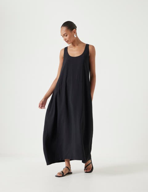 Liddie Air Flow Barrel Tank Dress
