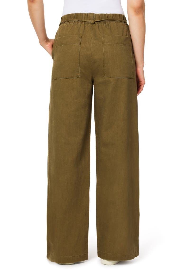 Drawstring Wide Leg Pants, Alternate, color, BEECH